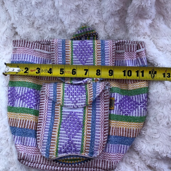 Smaller size original hemp backpack - Picture 2 of 6